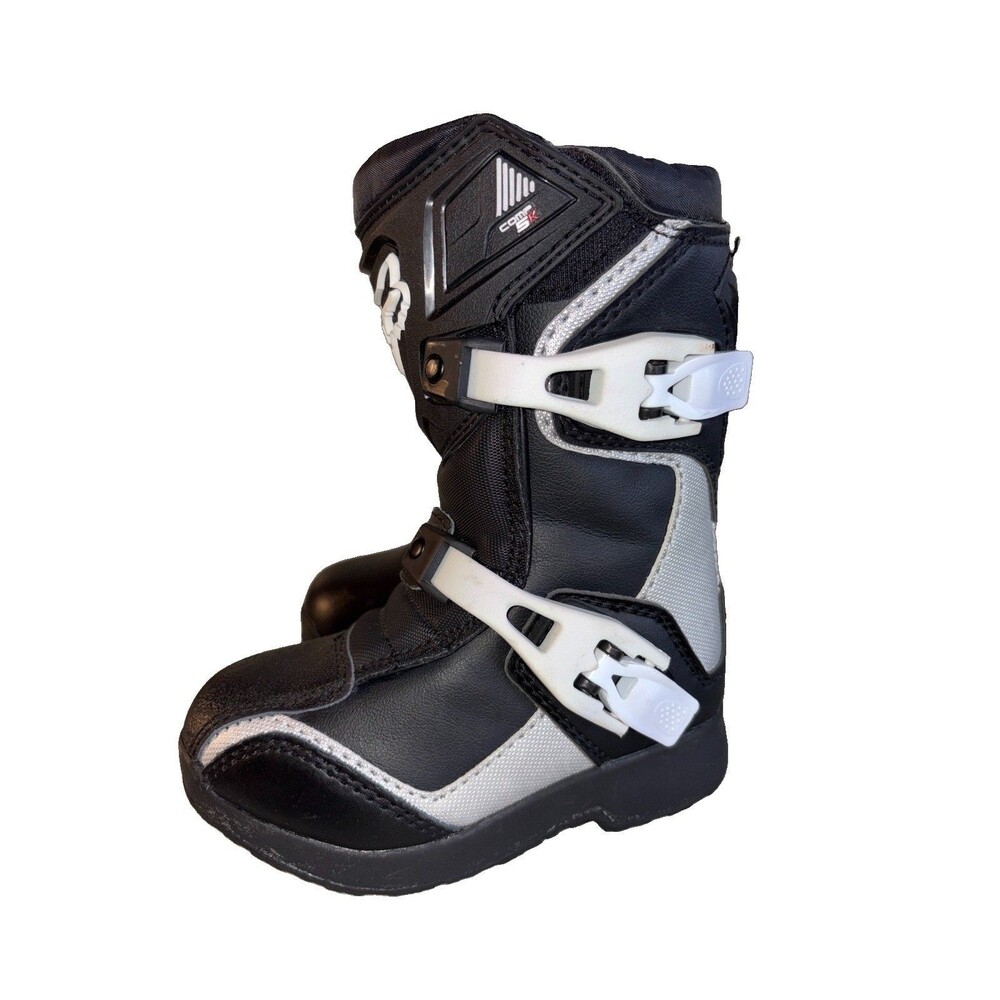 Fox Racing Kids Comp 5K Motocross Boots Black White Sz  K 11 EU 29 ECP18-FOS